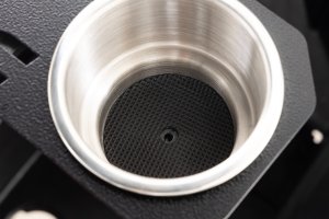 Polaris RZR S 570 Dual Cup Holder - Passenger Grip Handle - Rough Country - Stainless Steel with Powder Coat Finish